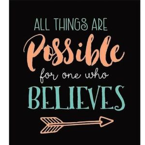 Beautiful Motivational Wall Art Canvas 16 x 12 Inches NEW